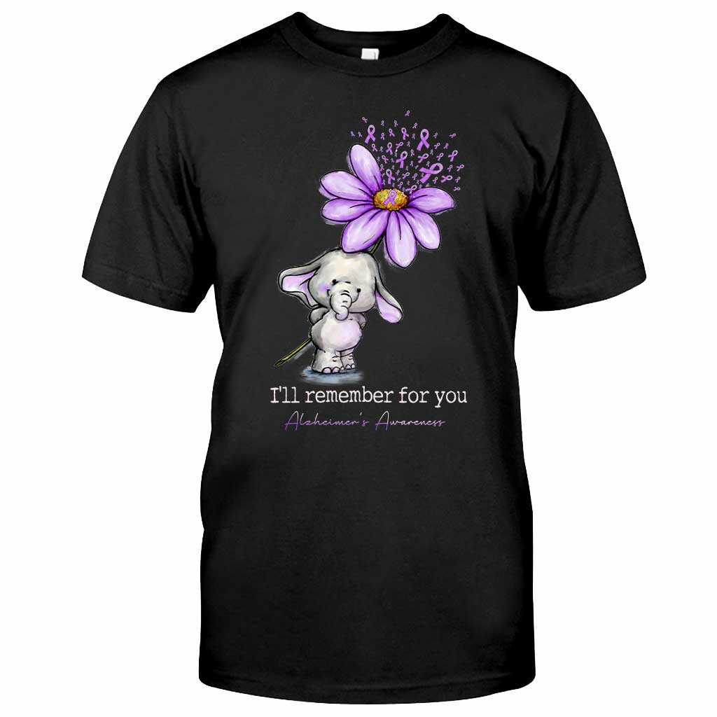 I Will Remember  - Alzheimer Awareness T-shirt And Hoodie 072021