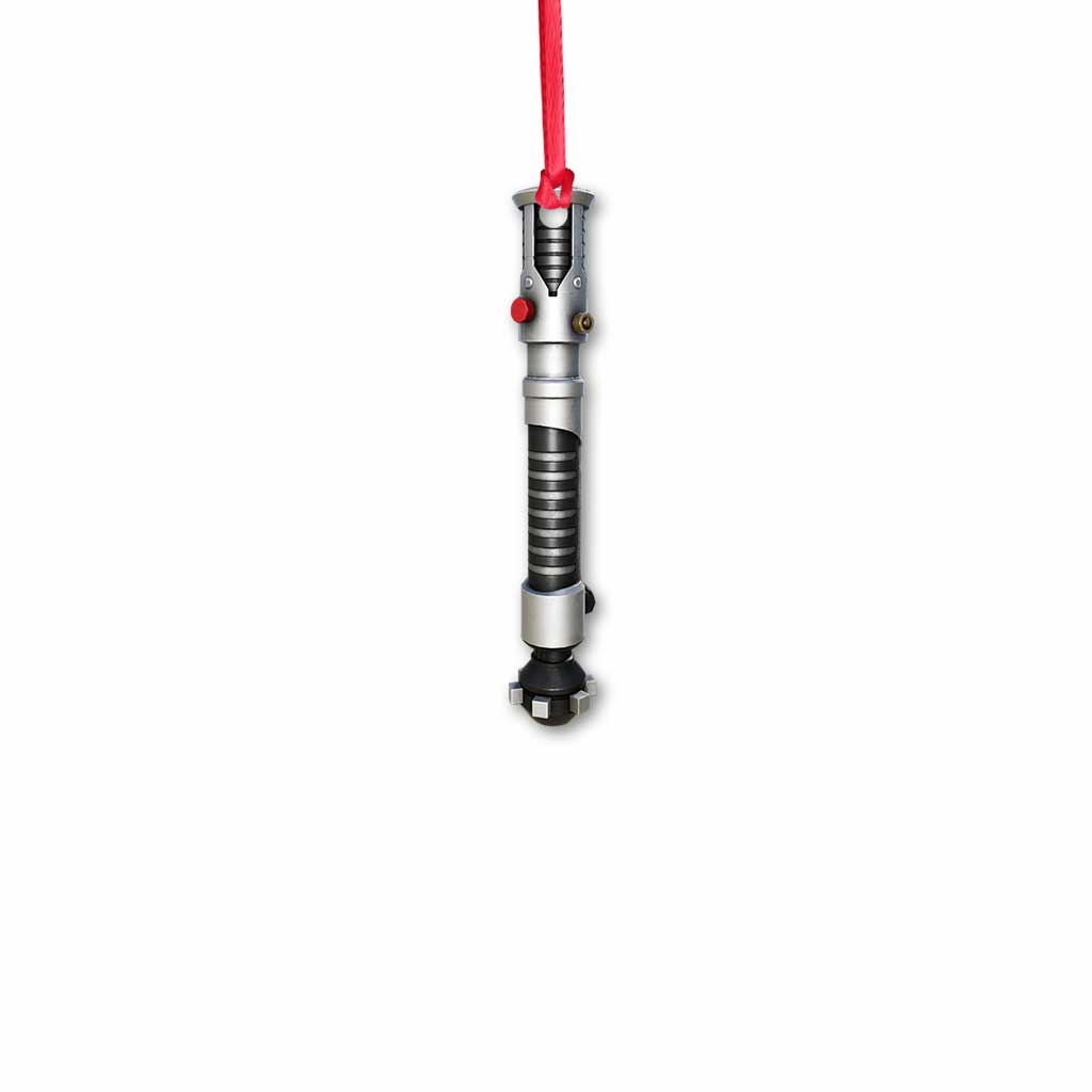 Jolly Hilt - Christmas The Force Ornament (Printed On Both Sides)