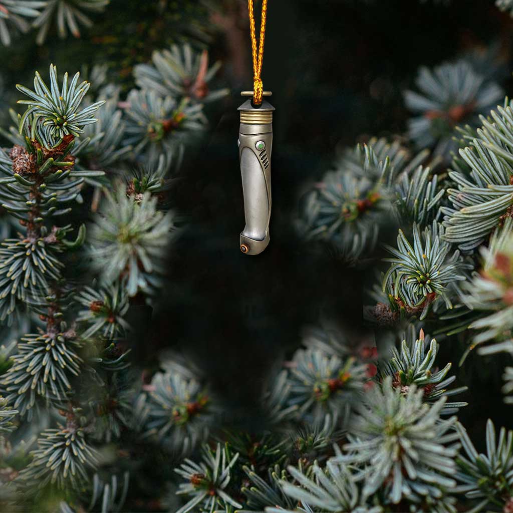 Jolly Hilt - Christmas The Force Ornament (Printed On Both Sides)