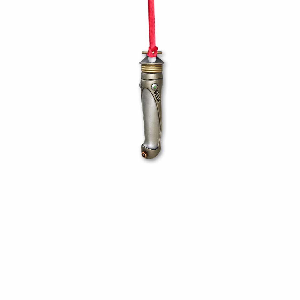 Jolly Hilt - Christmas The Force Ornament (Printed On Both Sides)