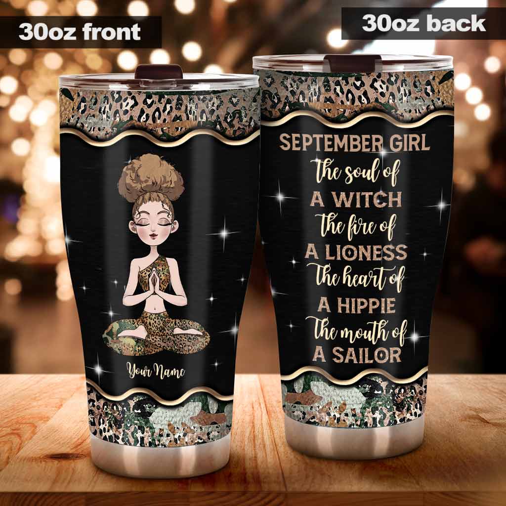 The Soul Of A Witch - Personalized Yoga Tumbler