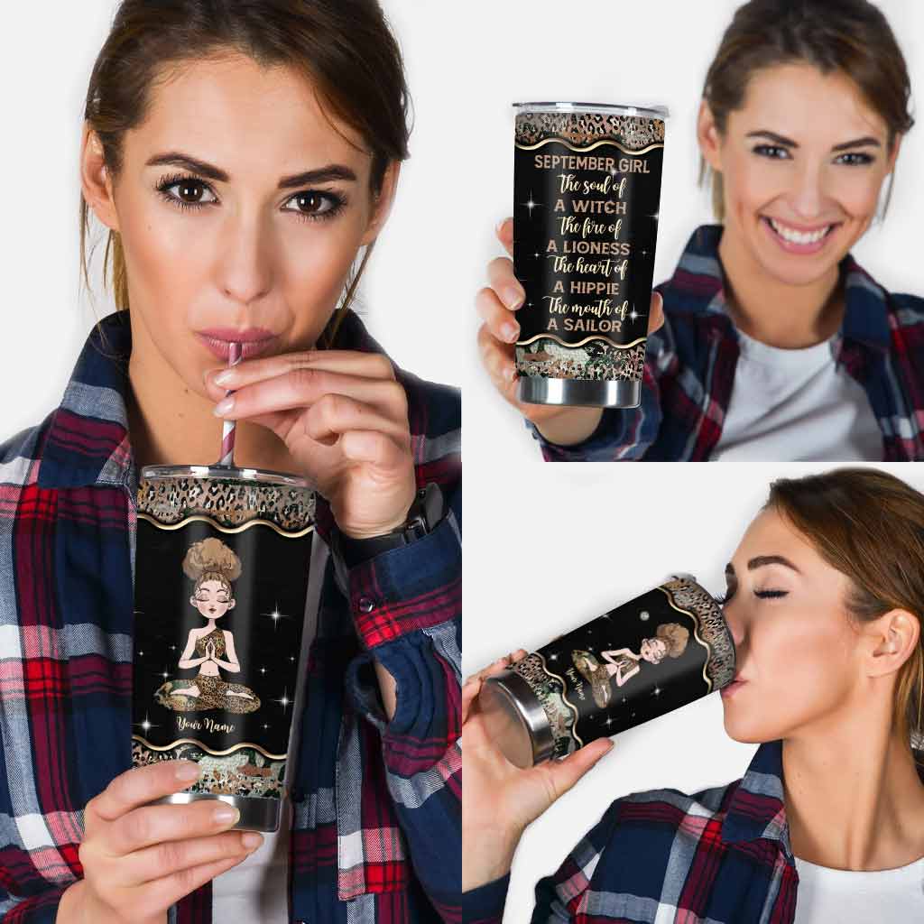 The Soul Of A Witch - Personalized Yoga Tumbler