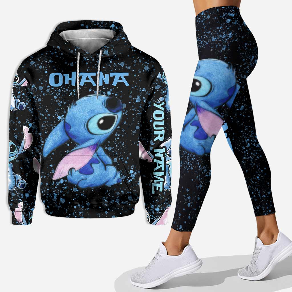 Ohana - Personalized Hoodie And Leggings