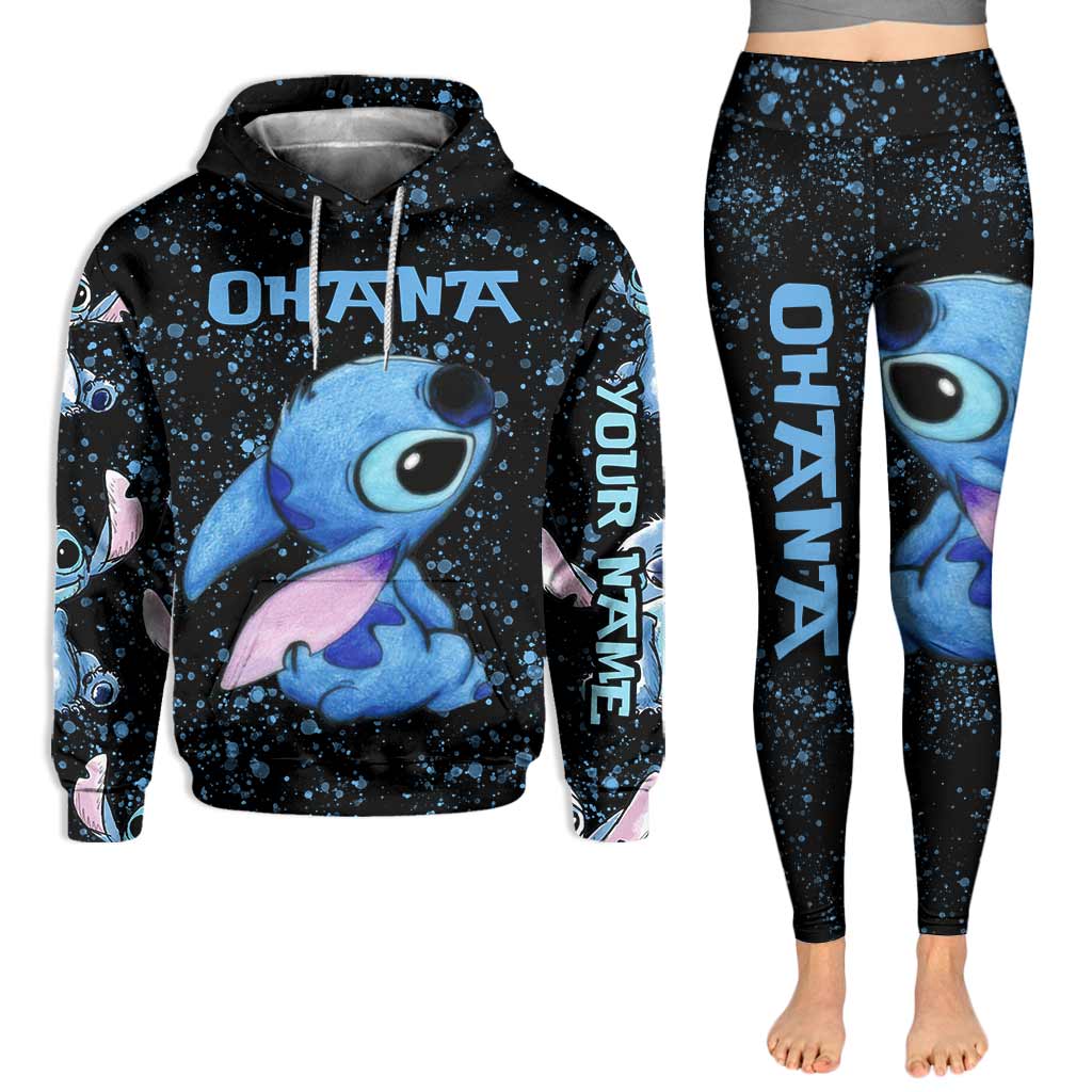 Ohana - Personalized Hoodie And Leggings