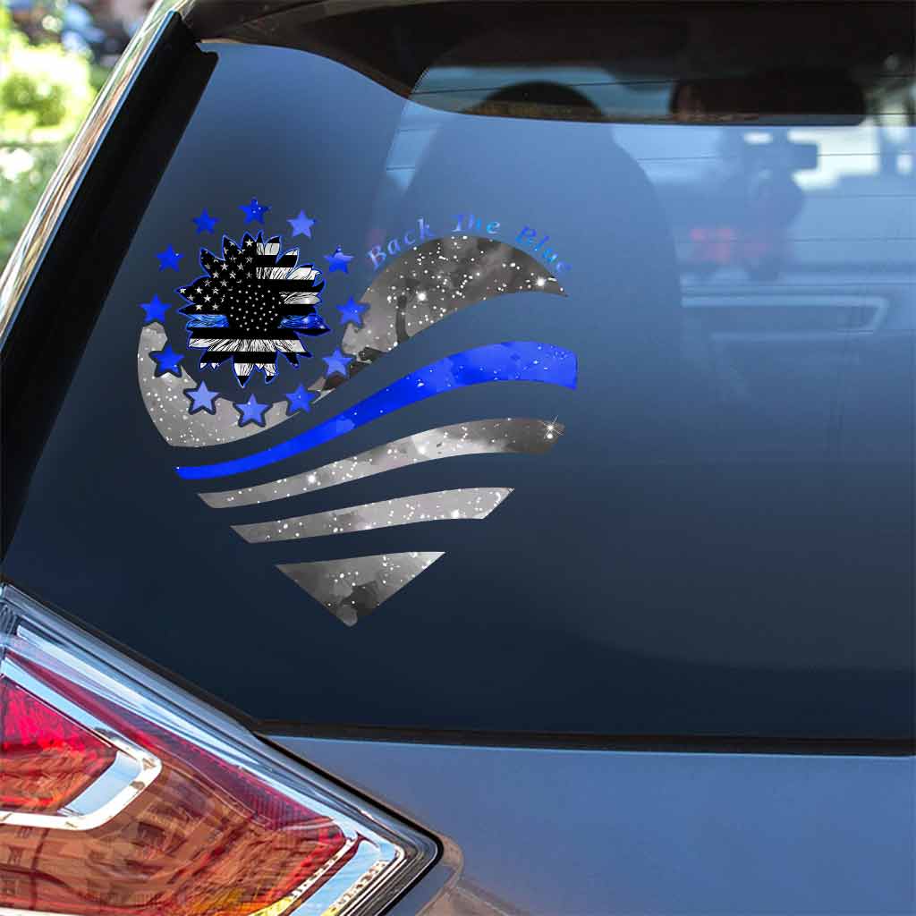 Defend The Blue - Police Officer Decal Full