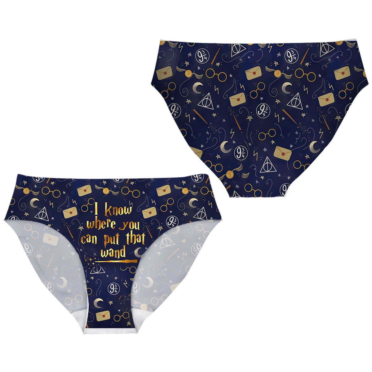 I Know Where You Can Put That Wand The Magic World Women Briefs