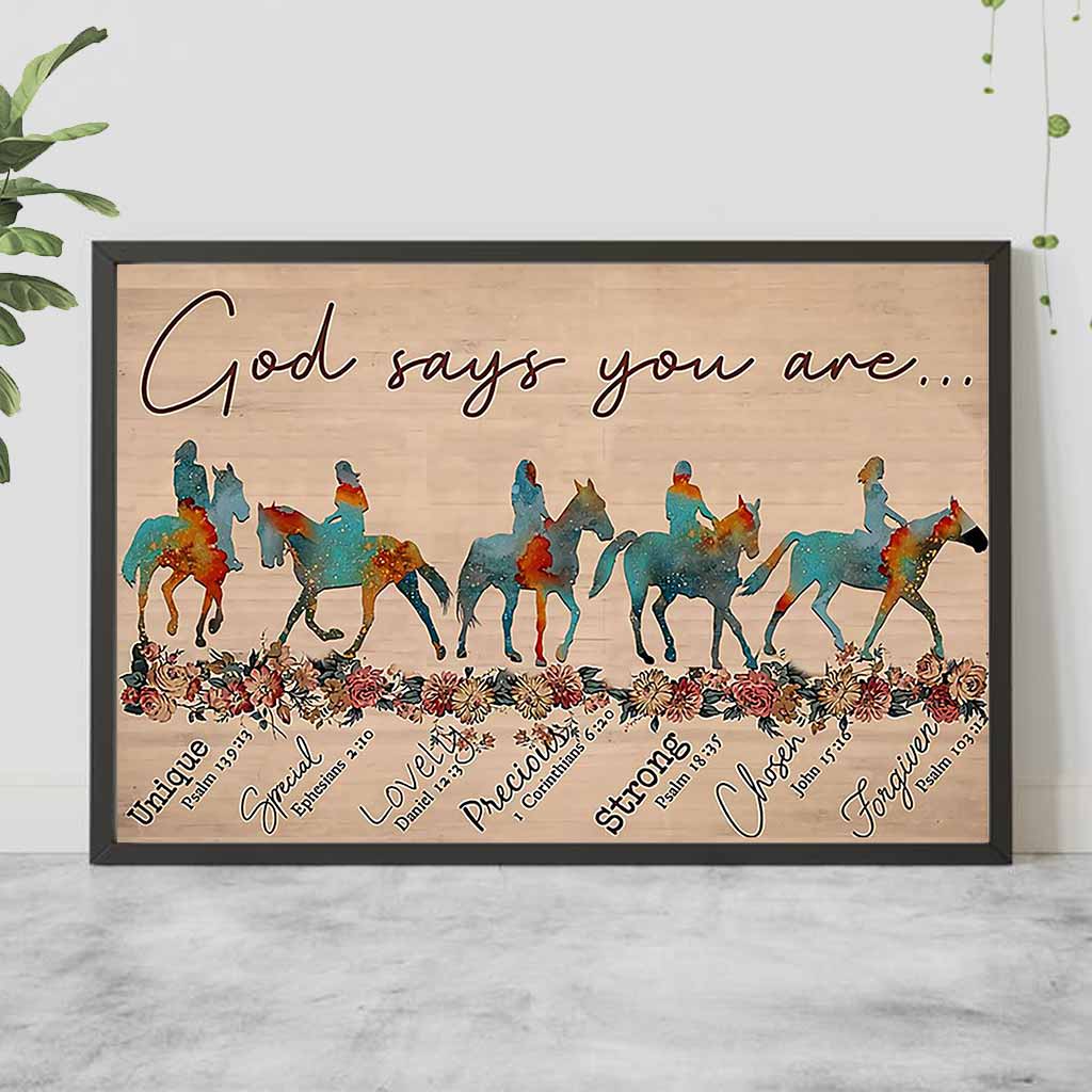 God Says - Horse Poster 062021