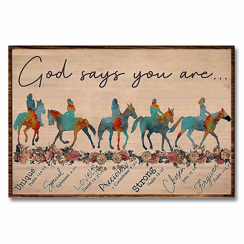 God Says - Horse Poster 062021