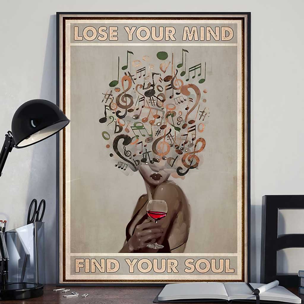 Lose Your Mind  - Wine Poster 062021