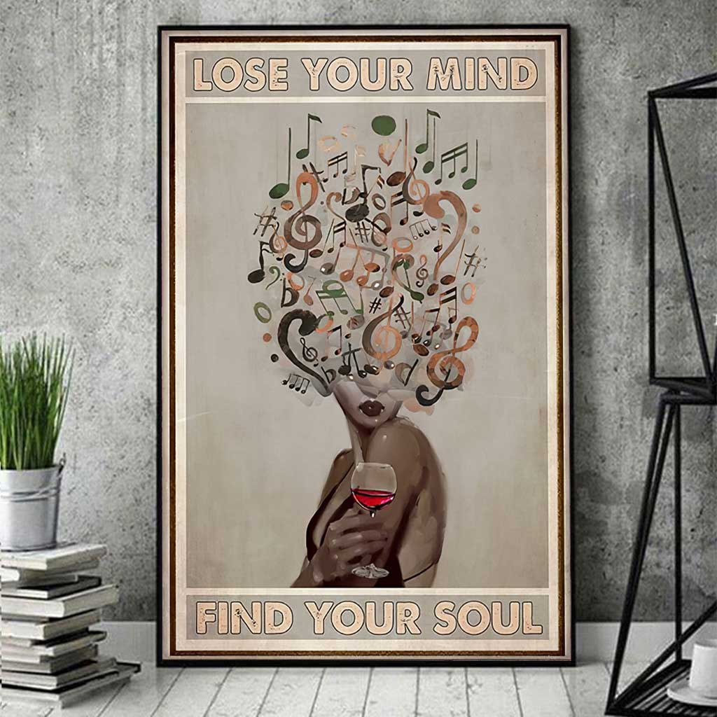 Lose Your Mind  - Wine Poster 062021