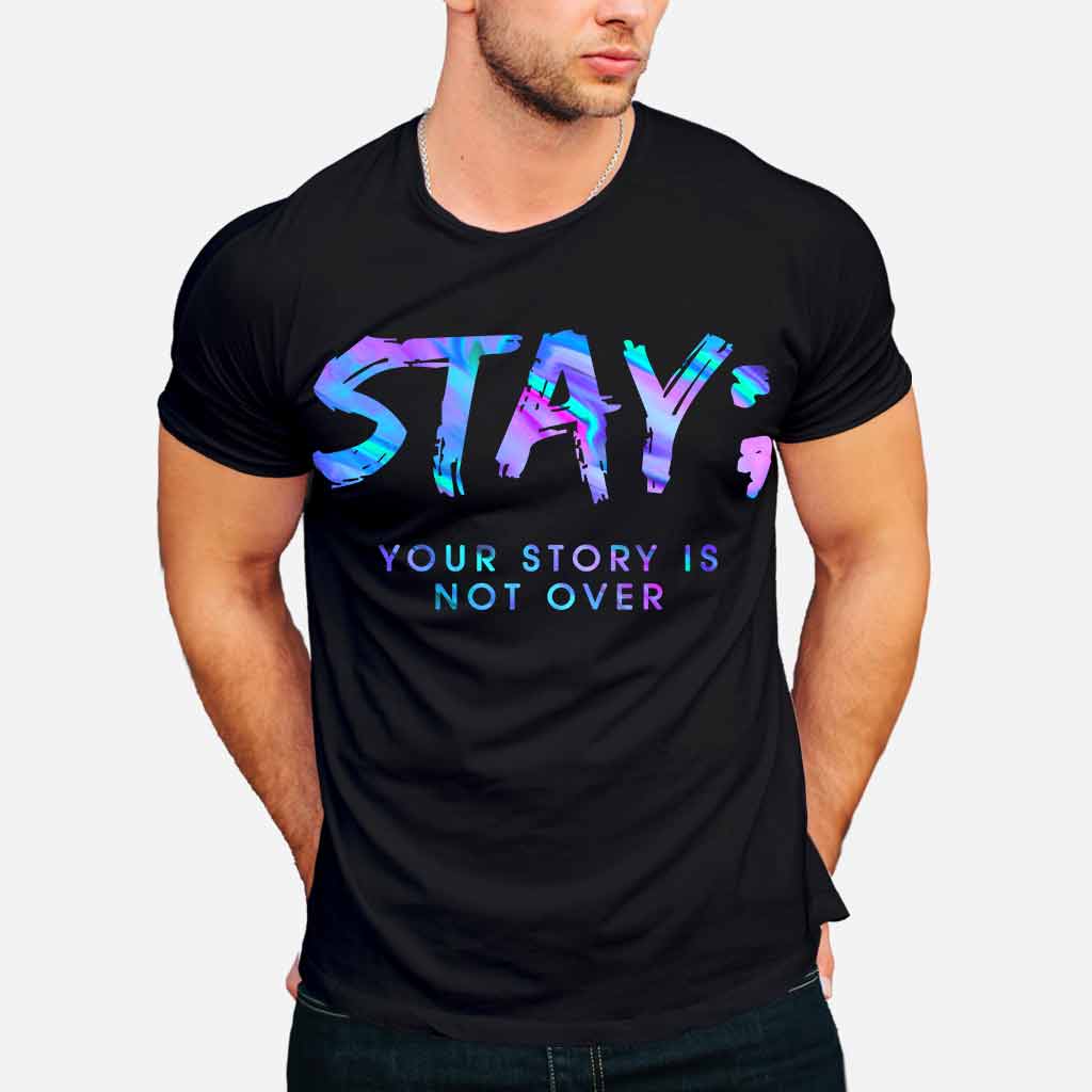 Stay - Suicide Prevention T-shirt And Hoodie 062021