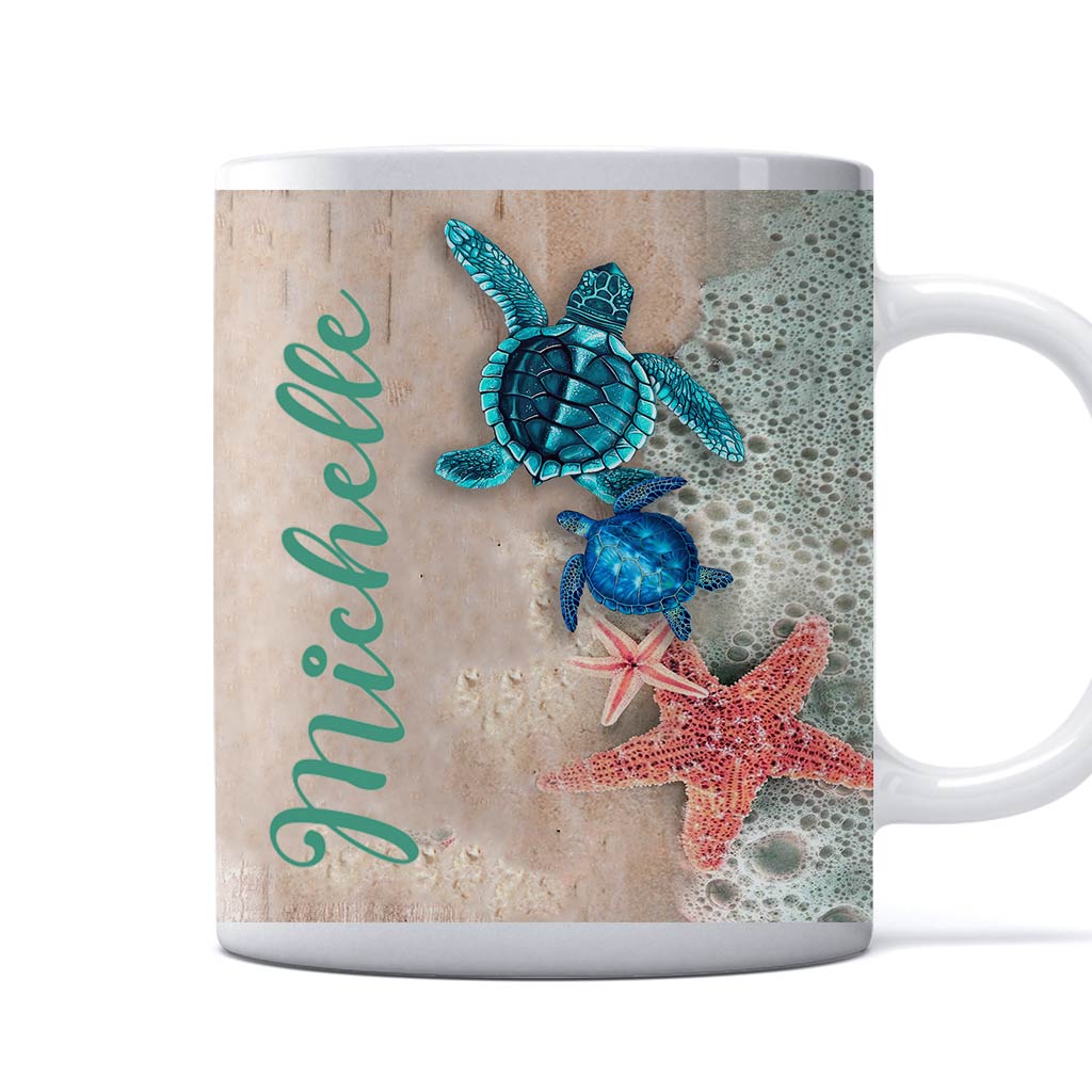 Love Turtles Personalized Mug 062021