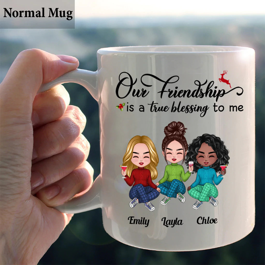 Our Friendship - Personalized Bestie Mug