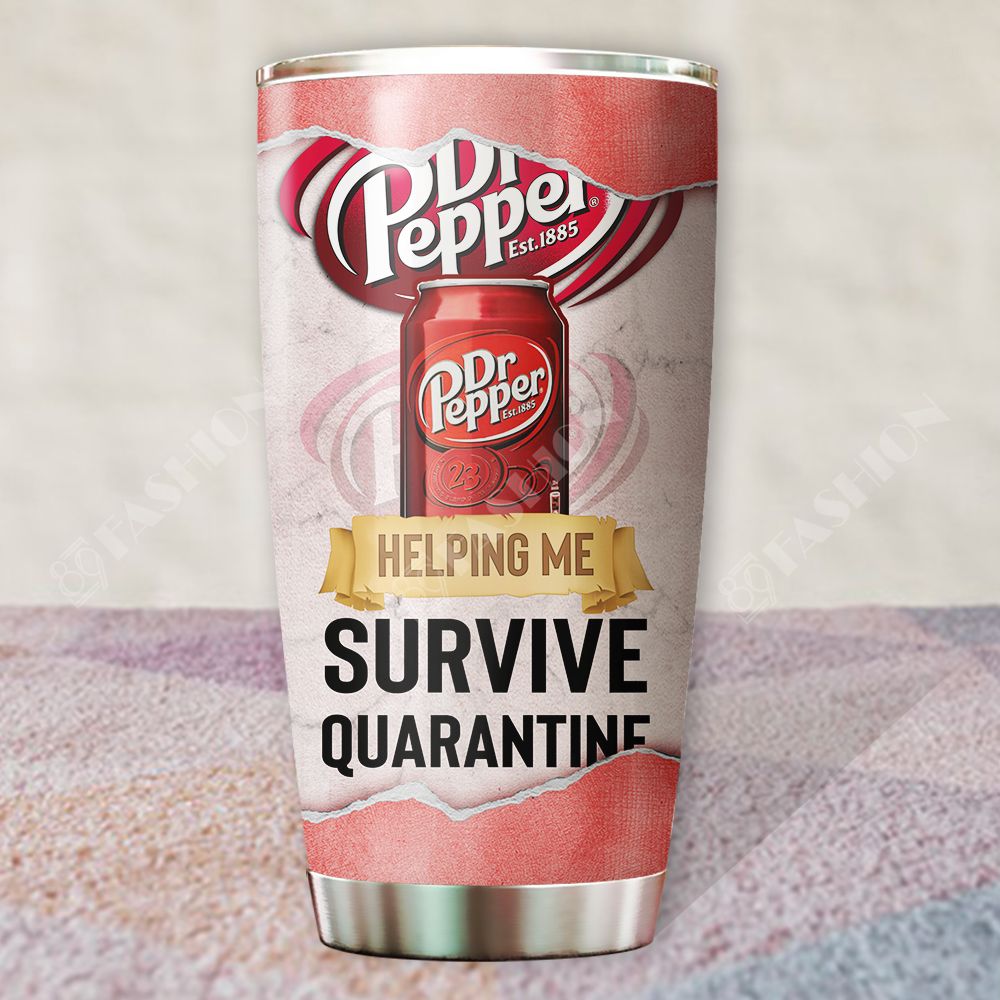 Survive Quarantine Texas Drink Tumbler 0523