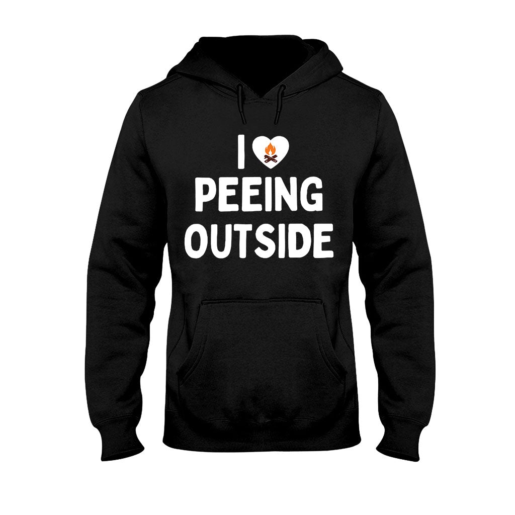 I Love Peeing Outside - Camping T-shirt and Hoodie 112021
