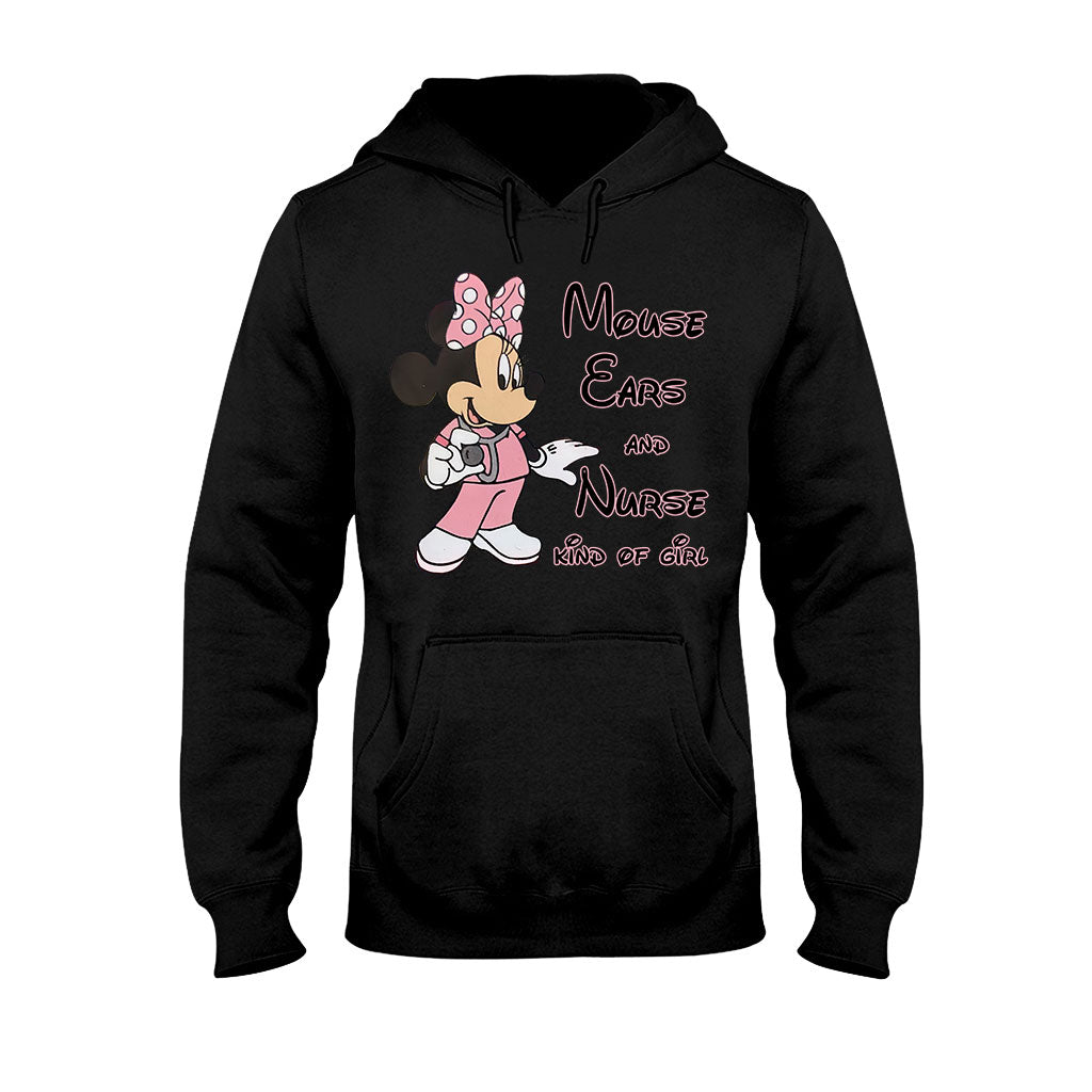 Mouse Ears And Nurse - T-shirt and Hoodie