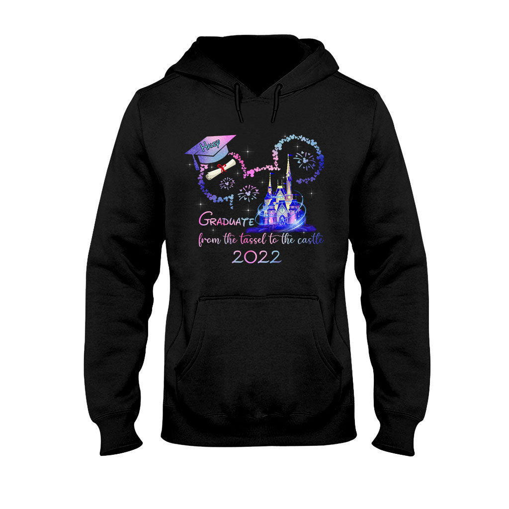 From The Tassel To The Castle - Personalized Graduation T-shirt and Hoodie