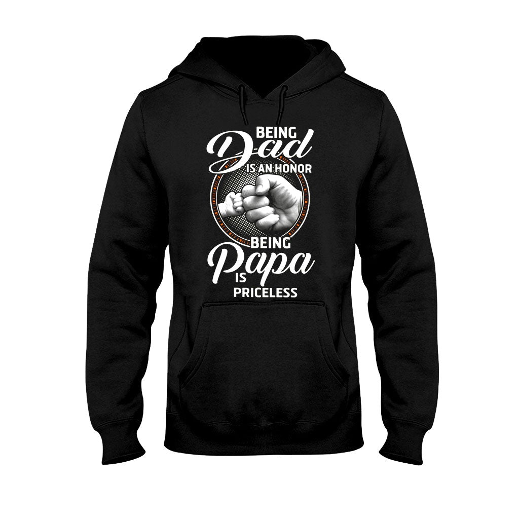 Being Papa - Grandpa T-shirt And Hoodie 062021