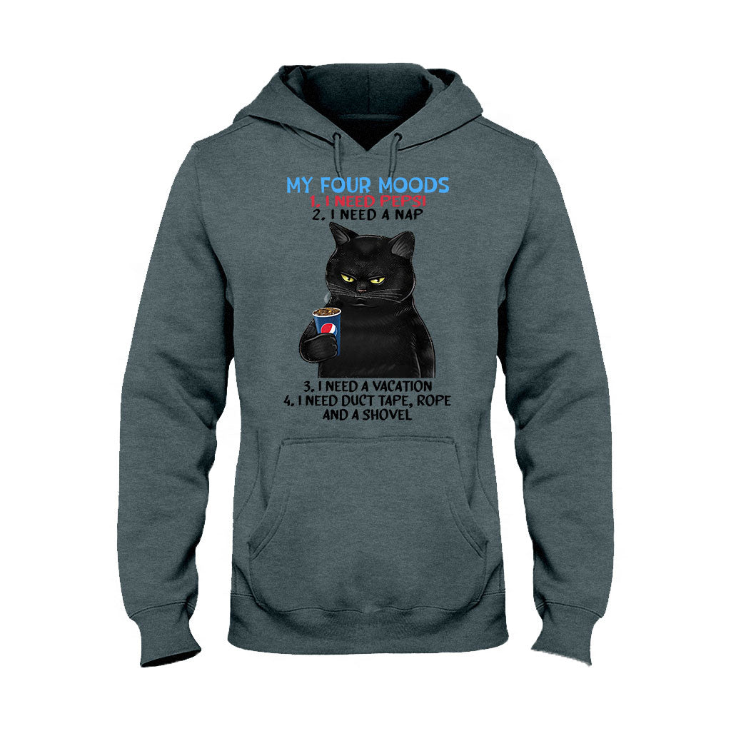 My Four Moods - Blue Soft Drink T-shirt and Hoodie