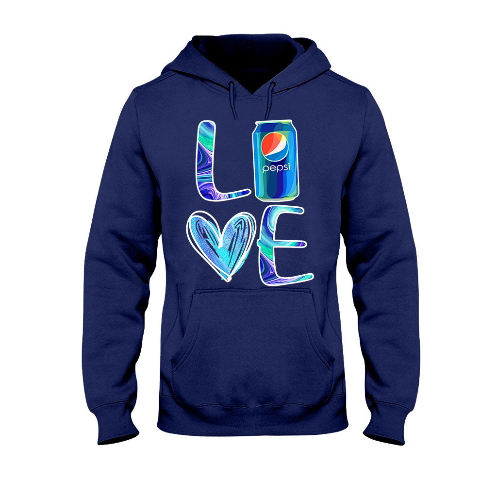 Love Summer Blue Soft Drink T-shirt and Hoodie