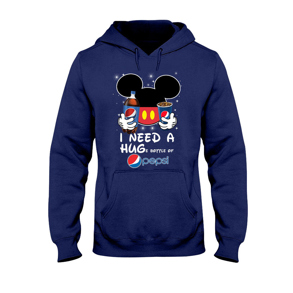 I Need A Hug - Personalized Blue Soft Drink T-shirt and Hoodie