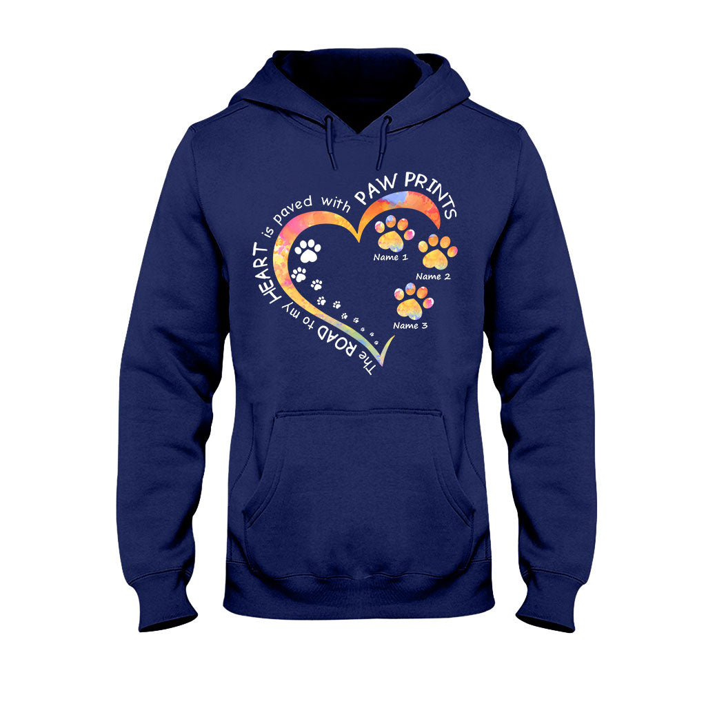 Paw Print - Personalized Dog T-shirt and Hoodie 1121