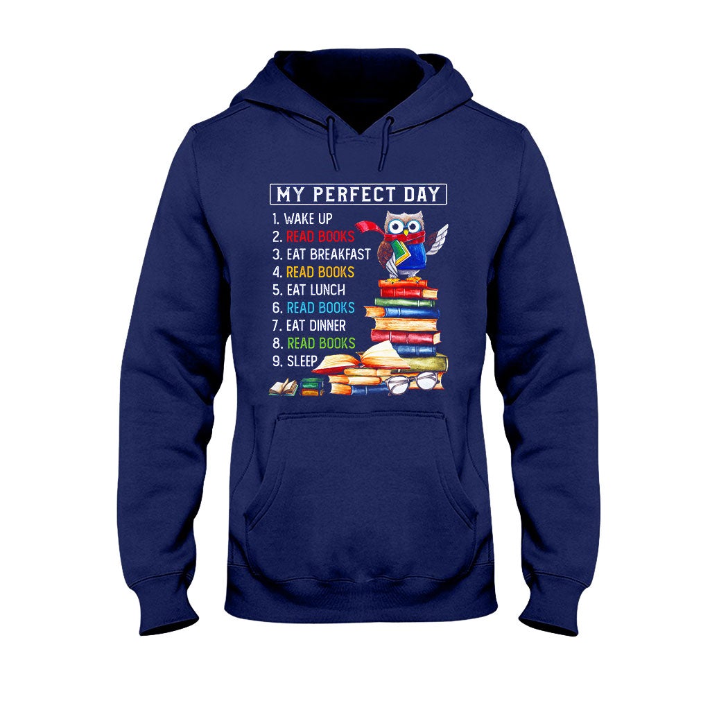 My Perfect Day - Book T-shirt And Hoodie 062021