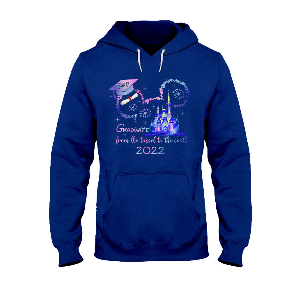 From The Tassel To The Castle - Personalized Graduation T-shirt and Hoodie