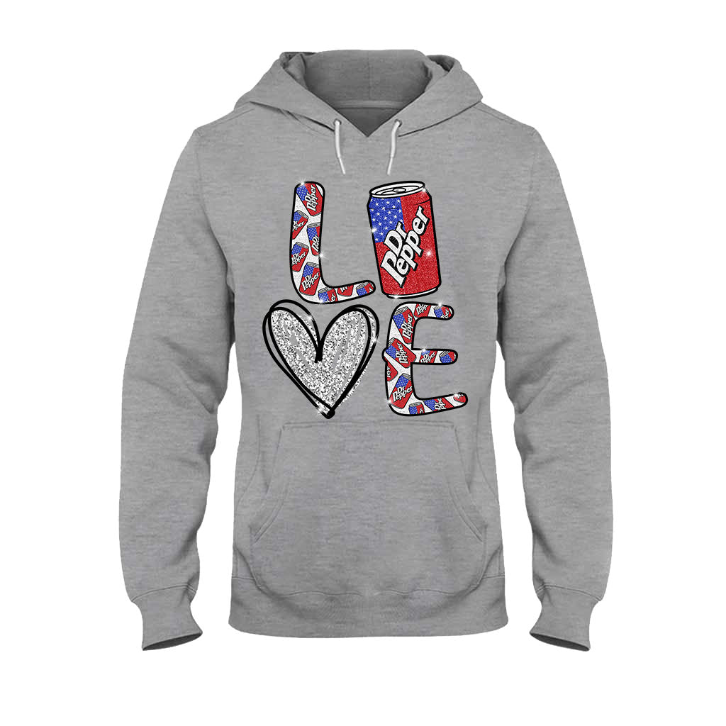 Love Summer Patriotic Texas Drink T-shirt and Hoodie