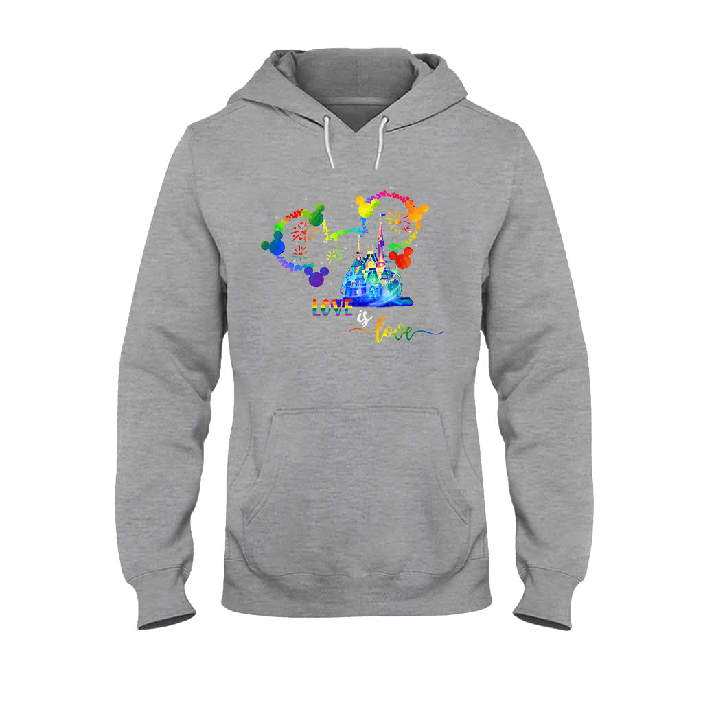 Love Is Love - LGBT Support T-shirt and Hoodie