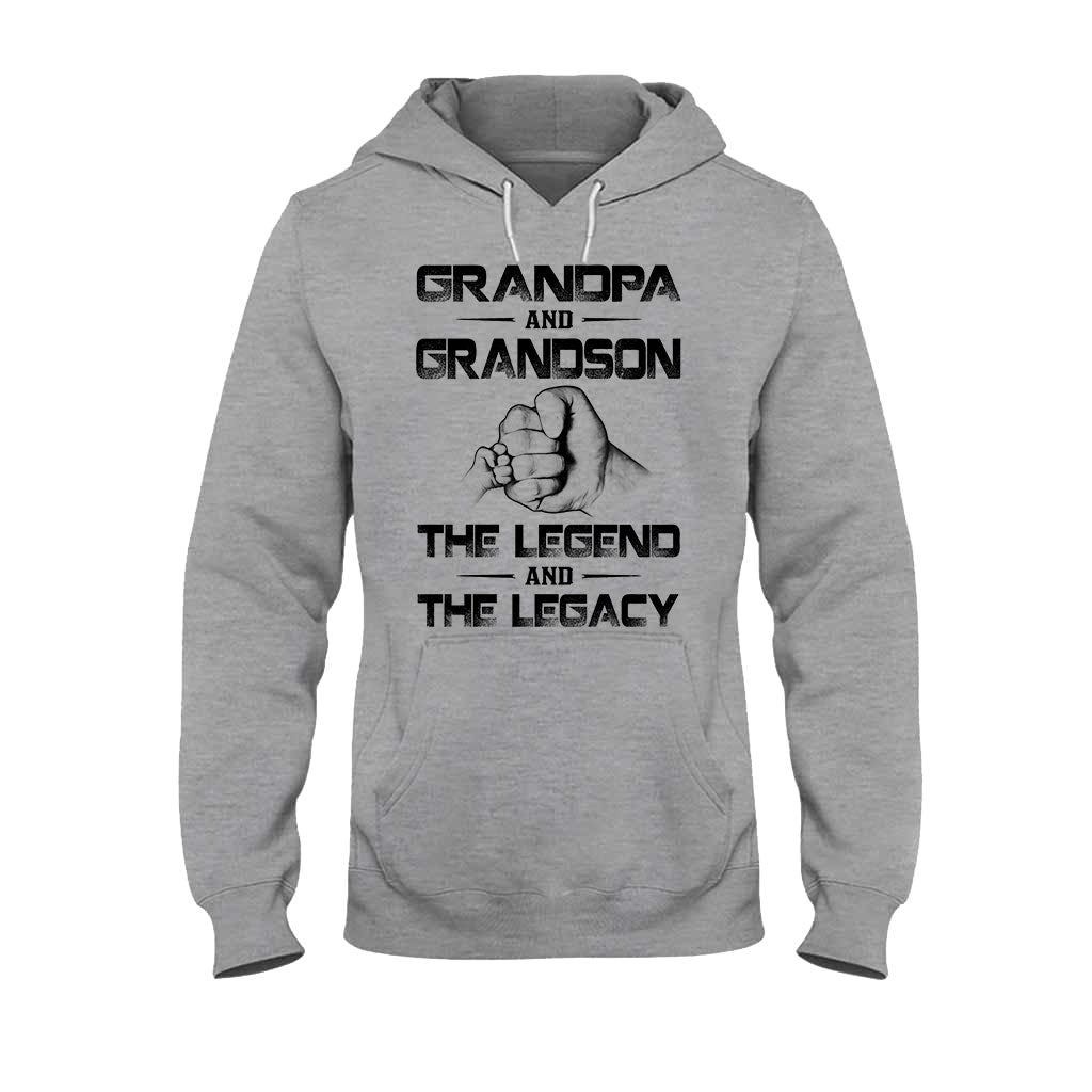 Grandpa And Grandson T-shirt And Hoodie 072021