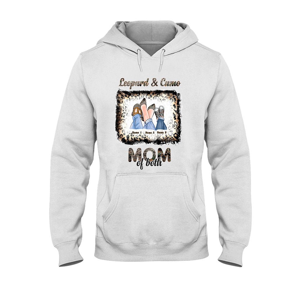 Leopard And Camo - Personalized Mother's Day T-shirt and Hoodie