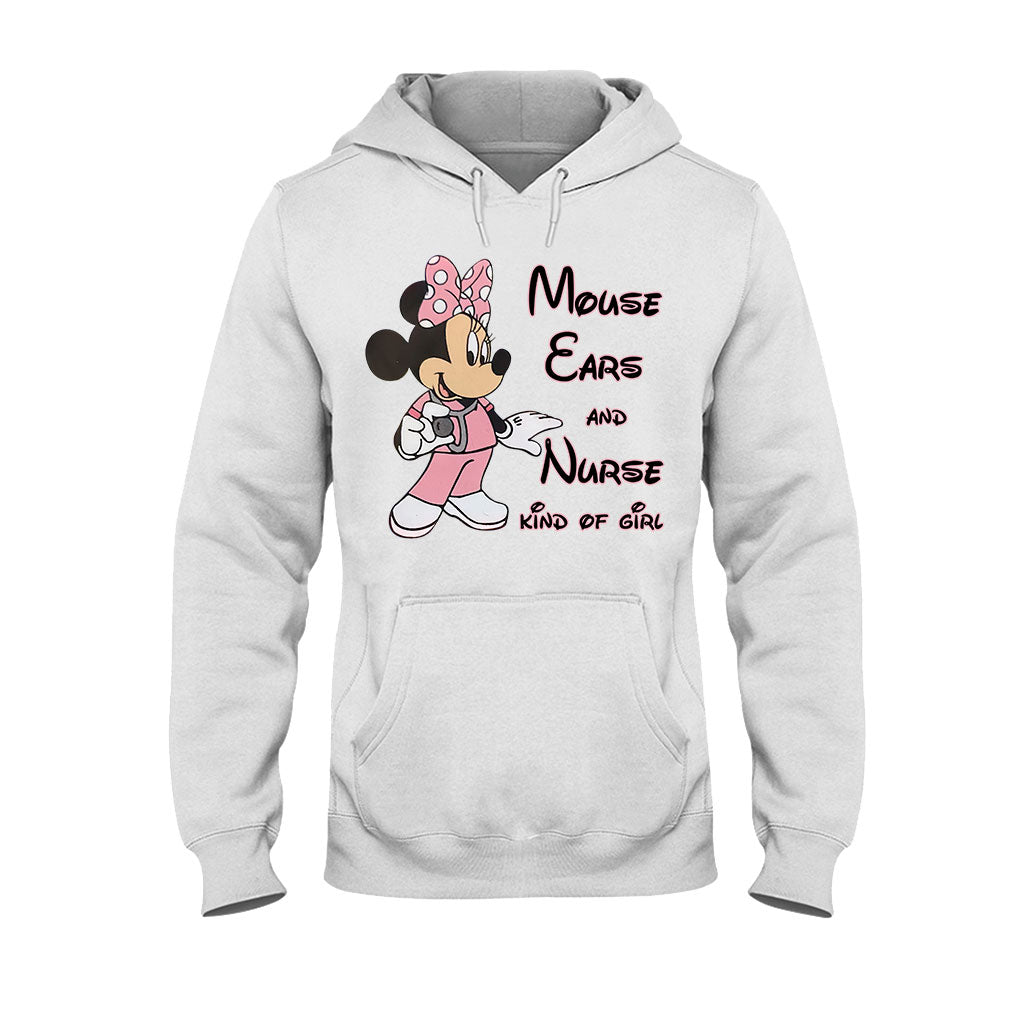 Mouse Ears And Nurse - T-shirt and Hoodie