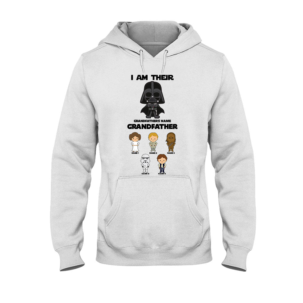 I Am Their Grandfather - Personalized Father's Day The Force T-shirt and Hoodie