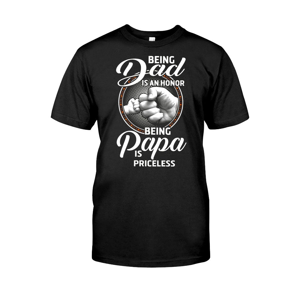 Being Papa - Grandpa T-shirt And Hoodie 062021