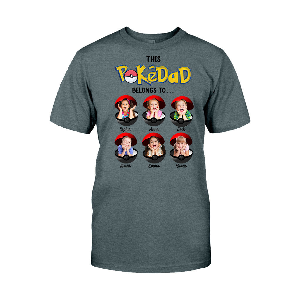 Pokédad Pokémom - Personalized Monster Trainer T-shirt and Hoodie