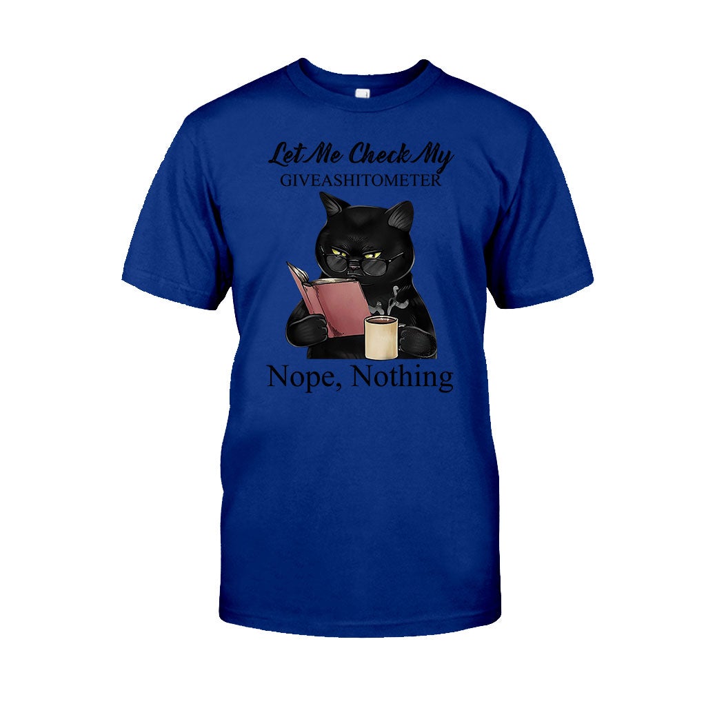 Let Me Check  - Black Cat T-shirt And Hoodie 062021