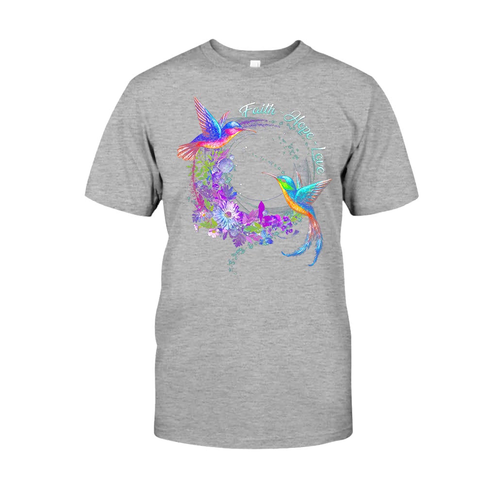 Faith Hope Love - Hummingbird T-shirt and Hoodie 112021