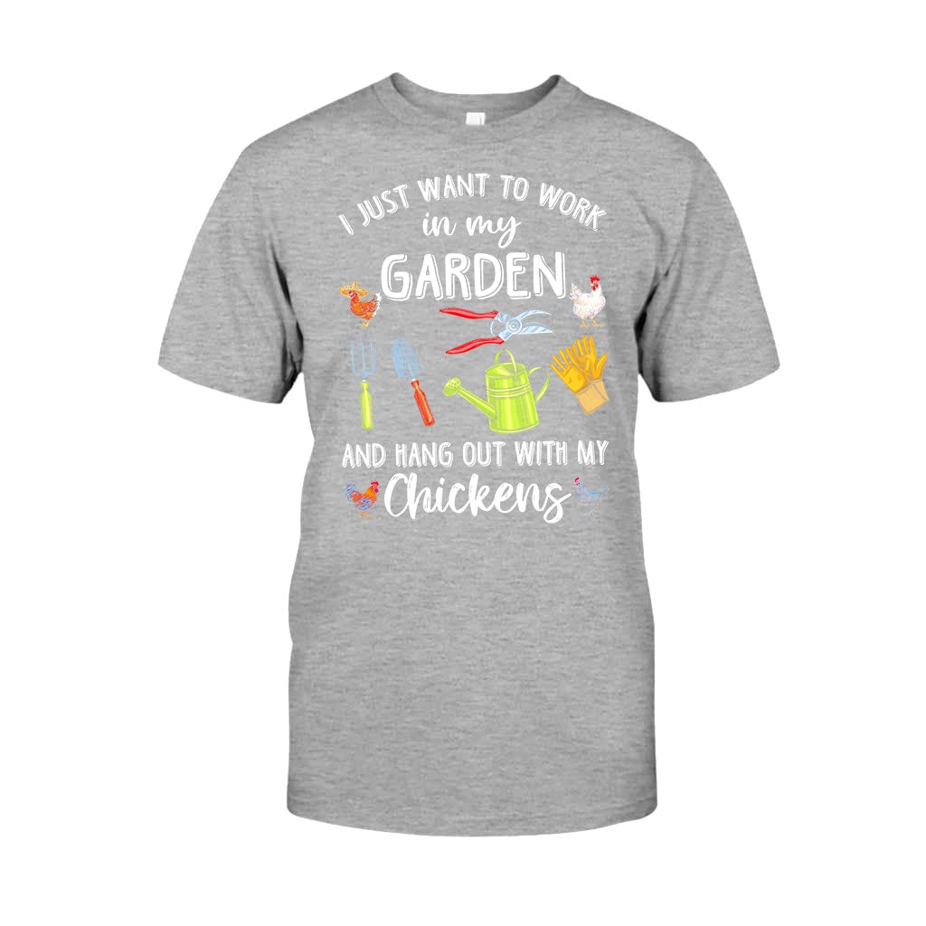 I Just Want To Work - Gardening T-shirt and Hoodie 112021