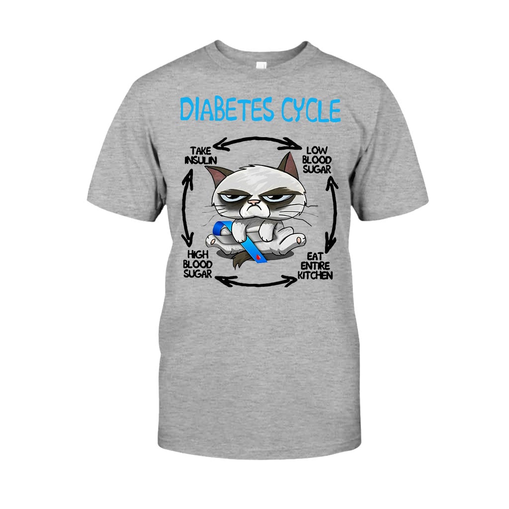 Diabetes Cycle - Diabetes Awareness T-shirt And Hoodie 082021