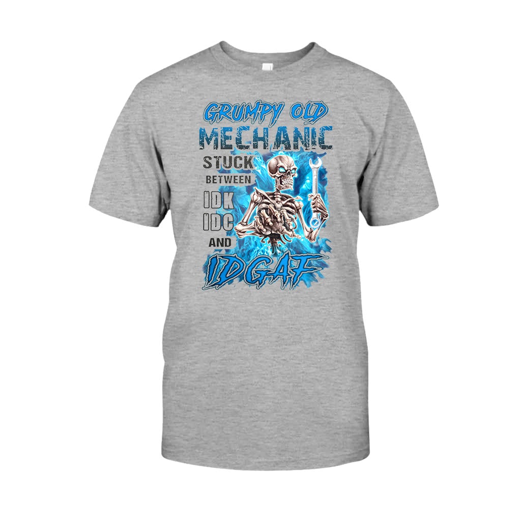 Grumpy Old Mechanic - T-shirt and Hoodie 112021