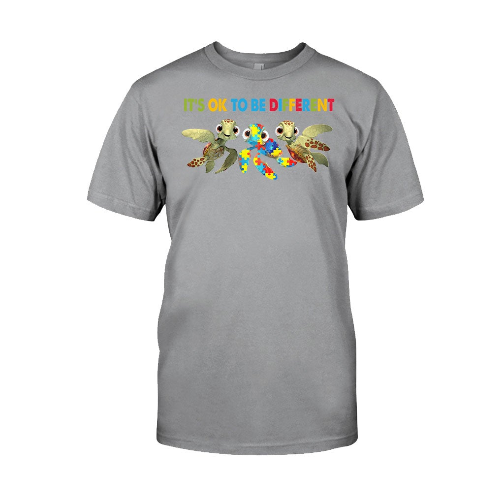 It's Ok To Be Different  - Autism Awareness T-shirt And Hoodie 062021