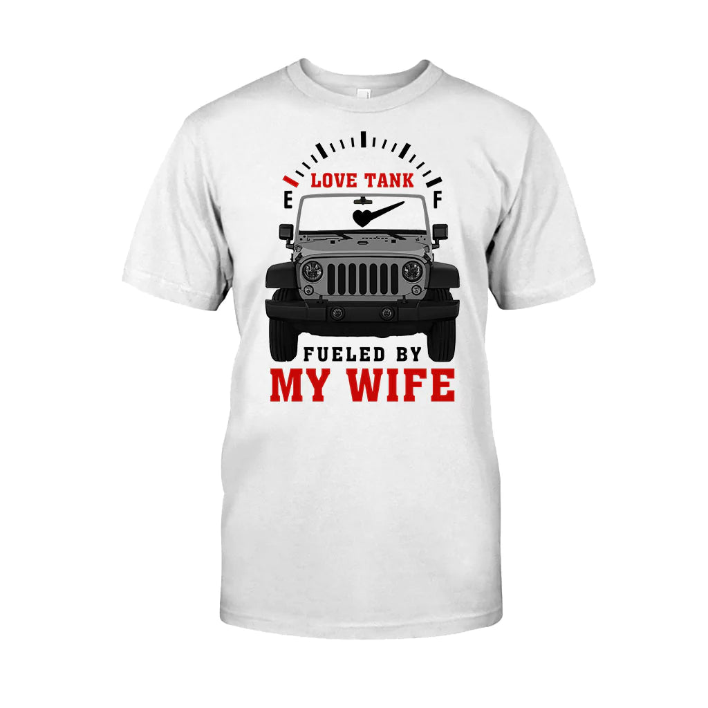Love Tank - Personalized Couple Car T-shirt and Hoodie
