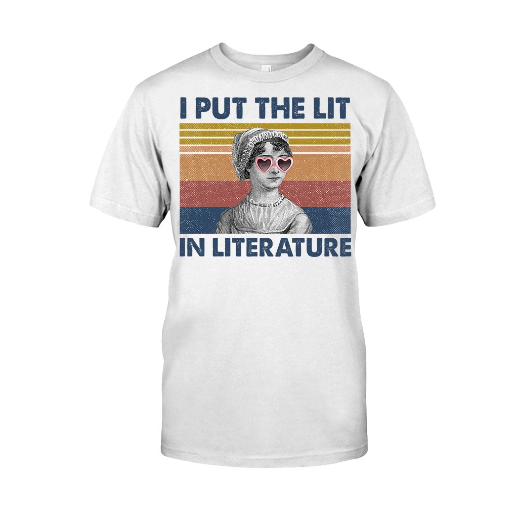 I Put The Lit  - Book T-shirt And Hoodie 062021