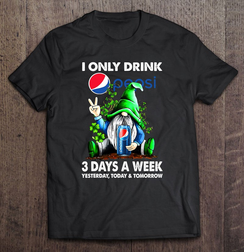 I Only Drink Blue Soft Drink T-shirt and Hoodie 0223