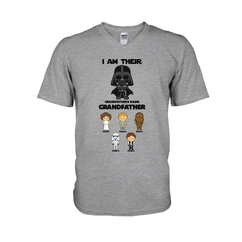 I Am Their Grandfather - Personalized Father's Day The Force T-shirt and Hoodie