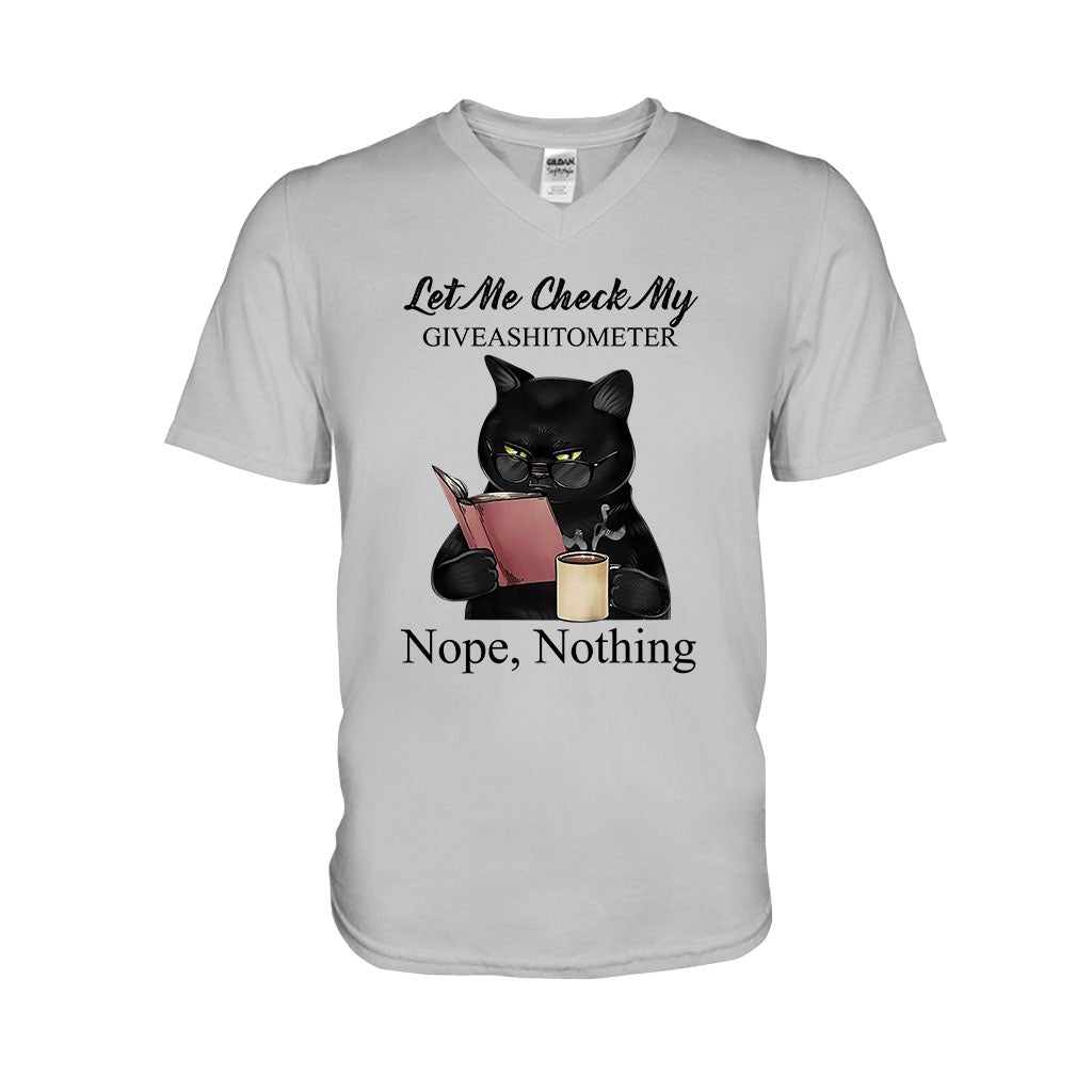 Let Me Check  - Black Cat T-shirt And Hoodie 062021