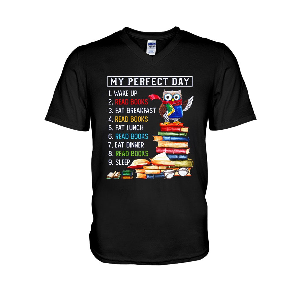 My Perfect Day - Book T-shirt And Hoodie 062021
