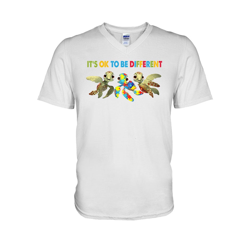 It's Ok To Be Different  - Autism Awareness T-shirt And Hoodie 062021