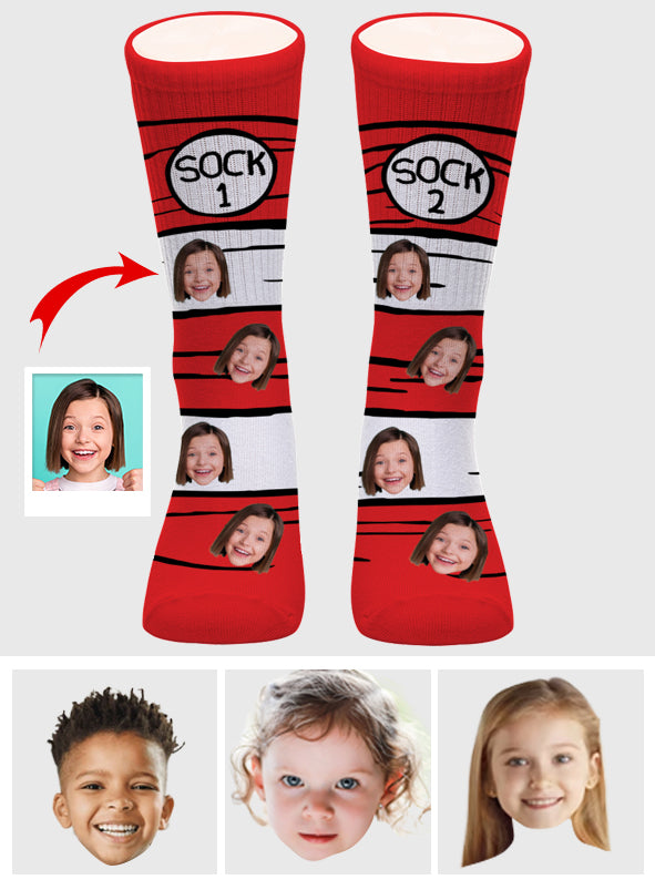 Funny Portrait - Personalized Teacher Of All Things Socks